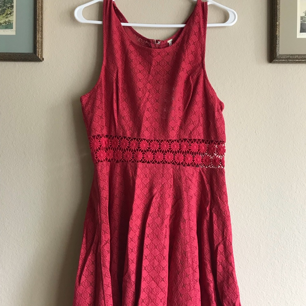 Free People Floral Lace Dress